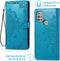 imoshion Hoesje Geschikt voor Motorola Moto G30 / Moto G20 / Moto G10 Power / Moto G10 Hoesje Met Pasjeshouder - imoshion Mandala Bookcase - Turquoise