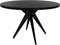 HSM Collection-Ronde Eettafel-ø140x76-Zwart-Mango/Metaal