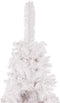 vidaXL - Kerstboom - smal - 210 - cm - wit