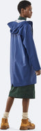 Rains Long Jacket 1202 - Regenjas - Waterbestendig en lichtgewicht - Klein Blue