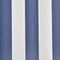 vidaXL - Luifeldoek - 3x2,5 - m - canvas - blauw - en - wit