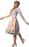 dressforfun Erding - Midi-Dirndl - Halflang bloemenmotief - (2 S)
