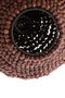 Light & Living Hanglamp Kalenga - Kralen - 21cm - Donkerbruin