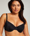 Hunkemöller Luxe Dames Bikinitopje - Spaghetti bandje - Zwart - Maat D90