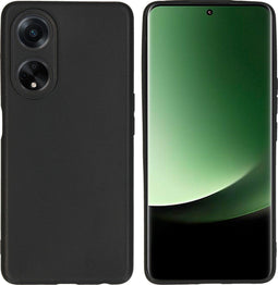 iMoshion Hoesje Geschikt voor Oppo A98 Hoesje Siliconen - iMoshion Color Backcover - Zwart