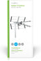 Nedis Buitenantenne - UHF - Ontvangstbereik: ≥50 km - LTE700 - Versterking: 13 dB - 75 Ohm - Antenne lengte: 777 mm - ABS / Aluminium