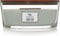 WoodWick Heartwick Flame Ellipse Geurkaars Lavender & Cedar - 50 branduren