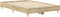 vidaXL - Bedframe - zonder - matras - 135x190cm - spaanplaat - sonoma - eikenkleurig