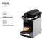 Magimix Nespresso - Pixie - Koffiemachine - Industrieel design - Metaalgrijs