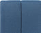 DREUX - Bed met opbergruimte - Blauw - 180 x 200 cm - Polyester