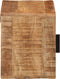 vidaXL - Nachtkastje - wandgemonteerd - 40x30x25 - cm - massief - mangohout