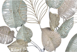 Wanddecoratie DKD Home Decor Metaal Groen (102 x 7 x 108.6 cm)