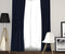 Larson - Luxe blackout gordijn - verduisterend - 150 cm x 250 cm - Donkerblauw