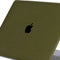 Lunso Geschikt voor MacBook Pro 16 inch (2019) cover hoes - case - Sand Army Green