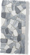 Steentjes Mat Grijs-Wit 30X14 cm kerst