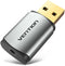 Vention Nano USB - Externe Geluidskaart - Gold-Plated - Aluminium