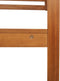 vidaXL - Ligbedden - Zonder - Armleuningen - - - Set - van - 2 - in - Massief - Acaciahout