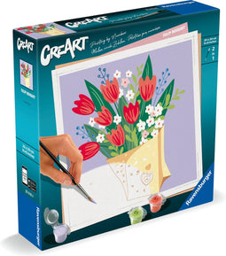 Ravensburger - Tulip Bouquet - Schilderen op Nummer - Vanaf 12 jaar