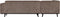 BePureHome Statement Hoekbank Links - Rib - Taupe - 77x274x210