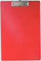 Esselte Kunststof A4 Klembord met Ophanghaakje - Capaciteit tot 200 Vel - Rood