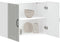 vidaXL - Keukenwandkast - Lucca - bewerkt - hout - wit