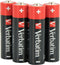 Verbatim AA-LR6 Mignon - Alkalinebatterijen 1.5V - 10 stuks