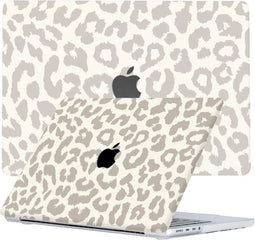 Lunso Geschikt voor MacBook Air 13 inch (2022-2025) cover hoes - case - Calm Serengeti