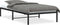 vidaXL - Bedframe - metaal - zwart - 100x190 - cm