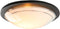EGLO Planet 1 - Plafond- en Wandlamp - E27 - Ø 29 cm - Zwart/Wit