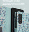 iMoshion Hoesje Geschikt voor Samsung Galaxy A53 Hoesje Met Pasjeshouder - iMoshion Design Bookcase smartphone - Blauw / Blue Flowers