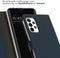 Selencia Hoesje Geschikt voor Samsung Galaxy A23 (5G) Hoesje Met Pasjeshouder - Selencia Echt Lederen Bookcase - Blauw