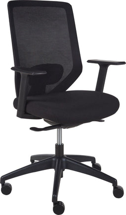 VIRTUOSO - Bureaustoel - Zwart - Stof