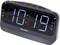 Salora CR616 - Digitale alarmklok met AM/FM Radio - Dimbaar LED display 1,8 inch - Zwart