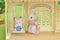Sylvanian Families 5316 baby creche kasteel- piano- glijbaan- schommel- tafel
