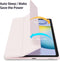 Dux Ducis - Tablet hoes geschikt voor Samsung Galaxy Tab S6 Lite - Toby Series - Tri-Fold Book Case - Roze