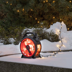 Konstsmide 80001545 - Kerstverlichting buiten - Lichtsnoer 42 meter 600 LEDs Amberkleurig IP44 waterdicht