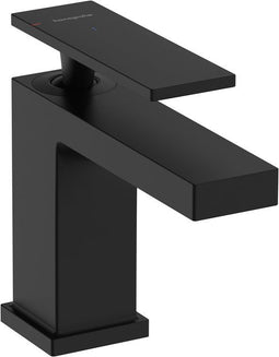 Hansgrohe Tecturis E - Wastafelkraan - Ééngreeps bediening - CoolStart energiebesparend - Mat Zwart - 80mm