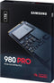 Samsung 980 PRO - Interne SSD - PCIe 4.0 NVMe M.2 - 7000 MB/s leessnelheid - 1 TB