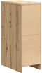 vidaXL - Garagekast - 30x51x85 - cm - massief - grenenhout - artisan - eikenkleurig