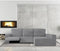 Hoes voor chaise longue met lange armleuning rechts Eysa JAZ Grijs 180 x 120 x 360 cm