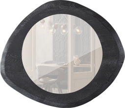BePureHome Enclose Spiegel - Hout - Zwart - 44x50x3