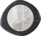 BePureHome Enclose Spiegel - Hout - Zwart - 44x50x3