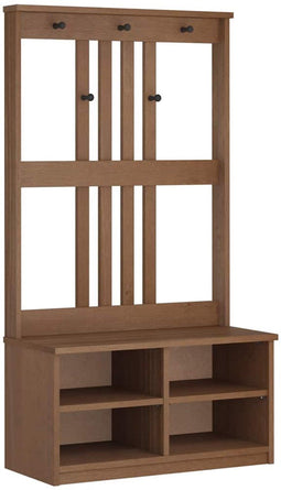 vidaXL - Halboom - SANDENS - 87x40x159,5 - cm - massief - grenenhout