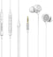 imoshion Bedrade Oordopjes met AUX / 3,5 mm Jack Aansluiting - In-Ear Oortjes met Draad - Wit