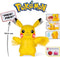 Miniatuurfiguur - BANDAI - Interactieve Pokémon Pikachu en zijn accessoires - Speelgoed met licht, geluid en beweging - JW3330