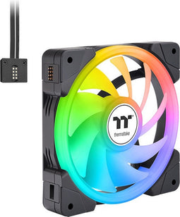 Thermaltake Swafan EX14 ARGB Sync - PC Cooling Fan - 3-Fan Pack 140mm - Zwart (3 stuks)