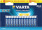 Varta - 4903 - High Energy Alkaline Batterijen 1.5 V - 12 pack
