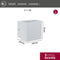 Paulmann Cybo - LED-wandlamp 2x3,5W 2700K 200lm IP65 Wit Aluminium (2 stuks)
