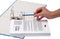 Bankers Box archiefbinder Pro Clip - blauw - doos van 50 stuks