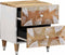 vidaXL - Nachtkastje - 40x33,5x46 - cm - massief - mangohout